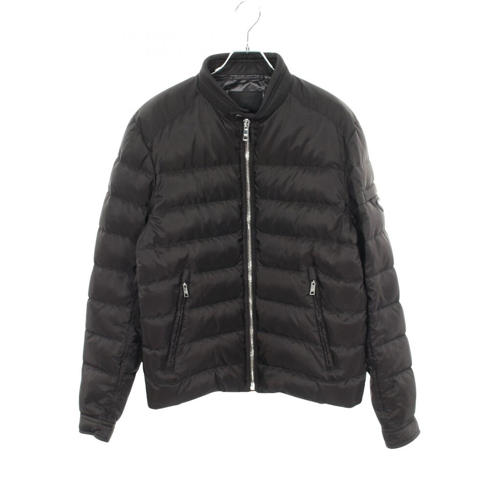 Prada Triangle Logo Zippy Down Jacket #338762P12B